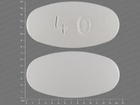 40: (0378-3952) Atorvastatin (As Atorvastatin Calcium) 40 mg Oral Tablet by Mylan Pharmaceuticals Inc.