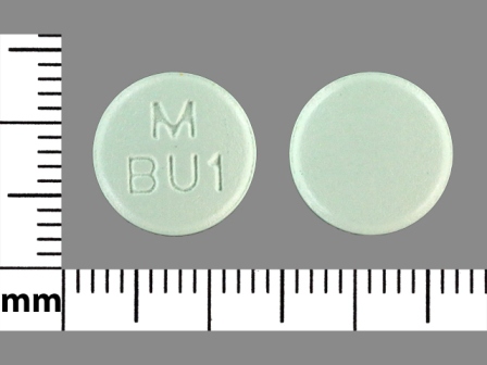 M BU1: (0378-5521) Bupropion Hydrochloride 150 mg 12 Hr Extended Release Tablet by Mylan Pharmaceuticals Inc.