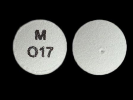 M O 17: (0378-6015) Oxybutynin Chloride 15 mg 24 Hr Extended Release Tablet by Ncs Healthcare of Ky, Inc Dba Vangard Labs