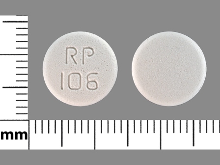 RP106: (0536-1024) Rugby Calcium Carbonate 10 Gr 648 mg Oral Tablet, Chewable by Rugby Laboratories, Inc.