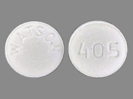 WATSON 405: (0591-0405) Lisinopril 2.5 mg Oral Tablet by Watson Laboratories, Inc.