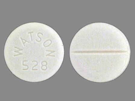 WATSON 528: (0591-0528) Estradiol .5 mg Oral Tablet by A-s Medication Solutions
