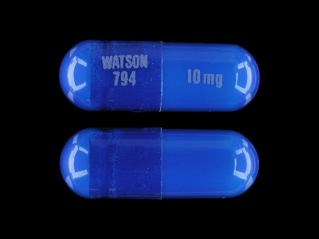 Watson 794 10 mg: (0591-0794) Dicyclomine Hydrochloride 10 mg Oral Capsule by Ncs Healthcare of Ky, Inc Dba Vangard Labs