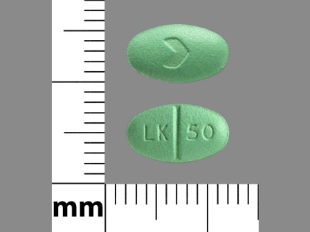 LK 50: (0591-3746) Losartan Pot 50 mg Oral Tablet by Watson Laboratories, Inc.
