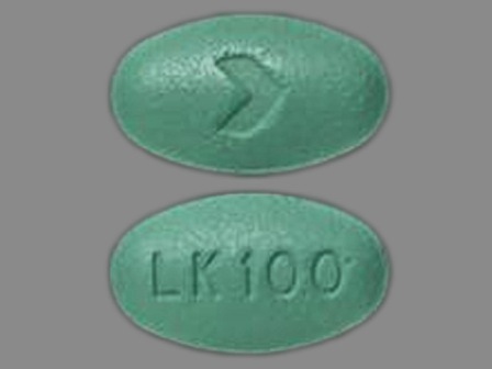 LK 100: (0591-3747) Losartan Pot 100 mg Oral Tablet by Watson Laboratories, Inc.
