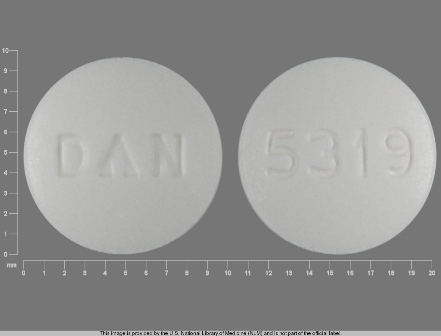 DAN 5319: (0591-5319) Promethazine Hydrochloride 50 mg Oral Tablet by Watson Laboratories, Inc.
