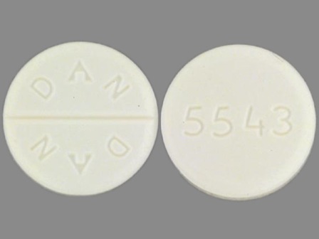 DAN DAN 5543: (0591-5543) Allopurinol 100 mg Oral Tablet by Ncs Healthcare of Ky, Inc Dba Vangard Labs