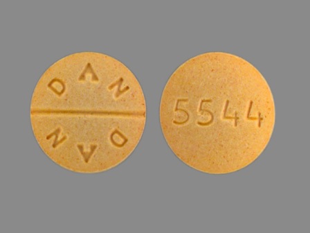 DAN DAN 5544: (0591-5544) Allopurinol 300 mg Oral Tablet by Watson Laboratories, Inc.