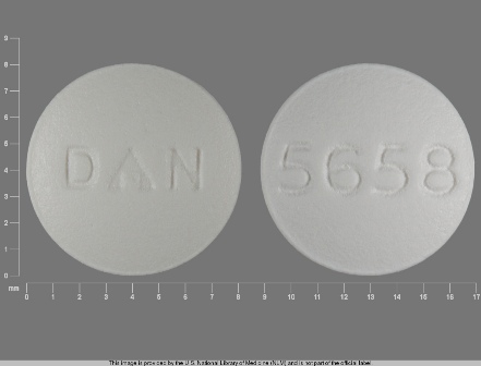 DAN 5658: (0591-5658) Cyclobenzaprine Hydrochloride 10 mg Oral Tablet, Film Coated by Remedyrepack Inc.