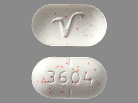 3604 V: (0603-3890) Apap 325 mg / Hydrocodone Bitartrate 5 mg Oral Tablet by Kaiser Foundation Hospitals