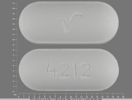 4212 V: (0603-4486) Methocarbamol 750 mg Oral Tablet by Ncs Healthcare of Ky, Inc Dba Vangard Labs