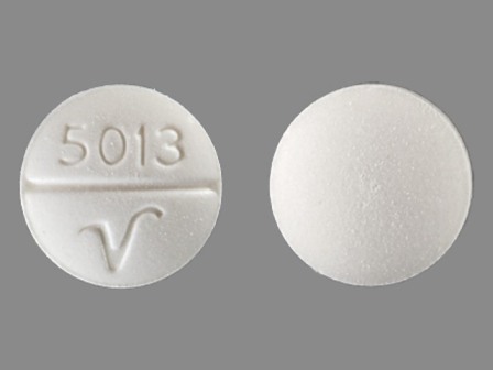 5013 V: (0603-5167) Phenobarbital 64.8 mg Oral Tablet by Qualitest Pharmaceuticals