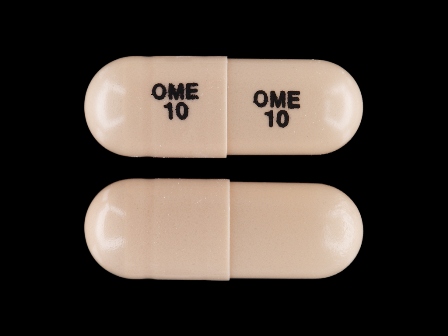 OME 10: (0781-2232) Omeprazole 10 mg Delayed Release Capsule by Sandoz Inc