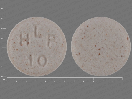 HLP 10: (0781-5231) Pravastatin Sodium 10 mg Oral Tablet by Sandoz Inc