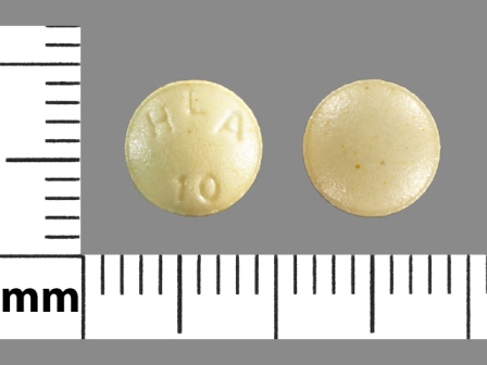HLA 10: (0781-5381) Atorvastatin (As Atorvastatin Calcium) 10 mg Oral Tablet by Sandoz Inc