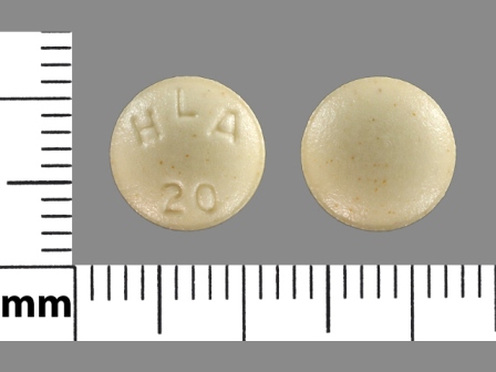 HLA 20: (0781-5382) Atorvastatin (As Atorvastatin Calcium) 20 mg Oral Tablet by Sandoz Inc