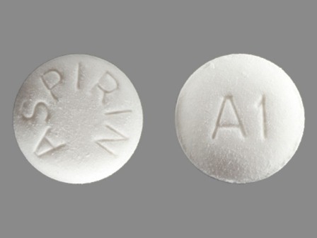 Aspirin A1: (0904-2009) Asa 325 mg Oral Tablet by Major Pharmaceuticals