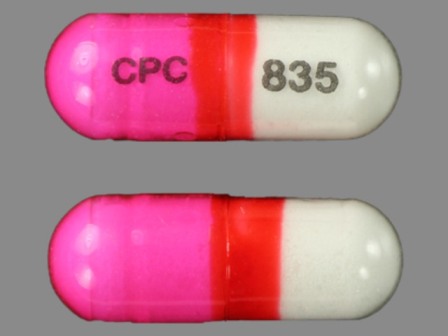 CPC 835: (0904-5306) Diphenhydramine Hydrochloride 25 mg Oral Capsule by Ncs Healthcare of Ky, Inc Dba Vangard Labs