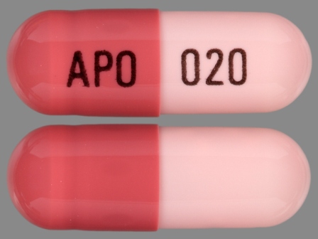 APO 020: (0904-5684) Omeprazole 20 mg Delayed Release Capsule by Apotex Corp