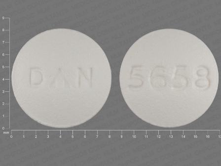 DAN 5658: (0904-7809) Cyclobenzaprine Hydrochloride 10 mg Oral Tablet by Major Pharmaceuticals