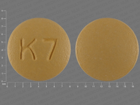 K 7: (10702-007) Cyclobenzaprine Hydrochloride 10 mg Oral Tablet by Kvk-tech, Inc.