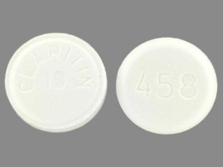 458 Claritin10: (11523-7160) Claritin 10 mg Oral Tablet by Navajo Manufacturing Company Inc.