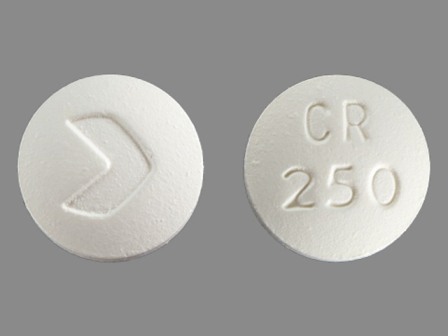 CR 250: (16252-514) Ciprofloxacin 250 mg (As Ciprofloxacin Hydrochloride 297 mg) Oral Tablet by Cobalt Laboratories