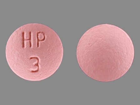 HP 3: (23155-003) Hydralazine Hydrochloride 50 mg Oral Tablet by Heritage Pharmaceuticals Inc