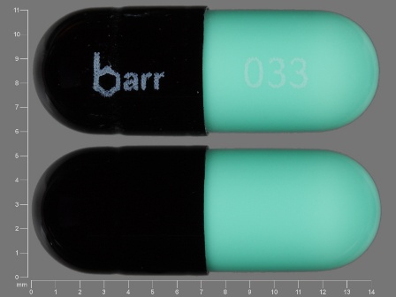 barr 033: (24236-517) Chlordiazepoxide Hydrochloride 10 mg Oral Capsule by Remedyrepack Inc.