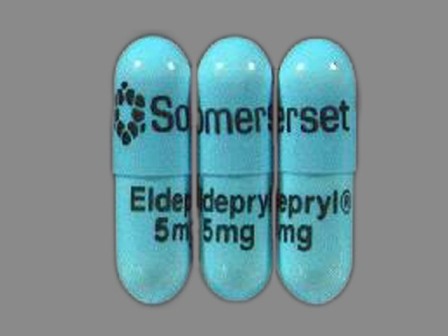 Somerset logo Eldepryl 5: (39506-022) Eldepryl 5 mg Oral Capsule by Somerset Pharmaceuticals Inc.