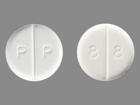 P P 8 8: (42291-683) Pramipexole Dihydrochloride 1 mg (Pramipexole 0.7 mg) Oral Tablet by Avkare, Inc.