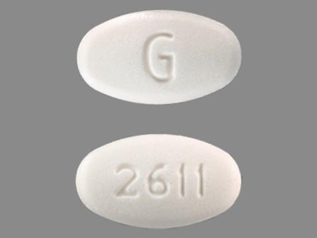 G 2611: (42291-801) Terbutaline Sulfate 2.5 mg Oral Tablet by Avkare, Inc.