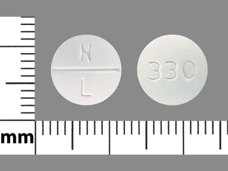 NL 330: (42291-845) Trimethoprim 100 mg Oral Tablet by Bryant Ranch Prepack