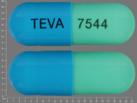 TEVA 7544: (42708-021) Duloxetine 60 mg Oral Capsule, Delayed Release Pellets by Qpharma Inc