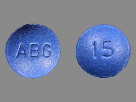 ABG 15: (42858-801) Ms 15 mg Extended Release Tablet by Lake Erie Medical Dba Quality Care Products LLC