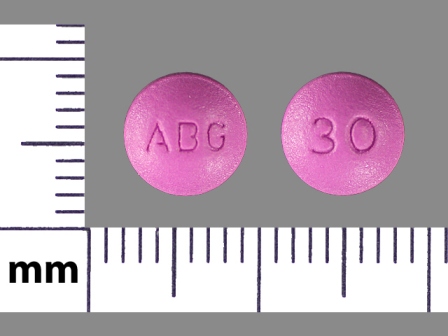 ABG 30: (42858-802) Ms 30 mg Extended Release Tablet by Lake Erie Medical Dba Quality Care Products LLC