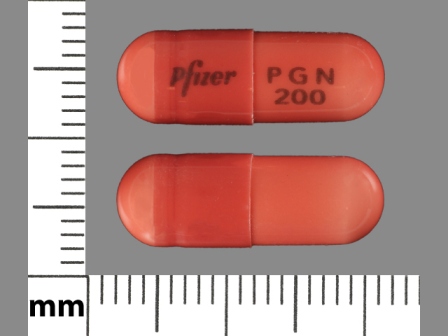 Pfizer PGN 200: (43353-675) Lyrica 200 mg Oral Capsule by Aphena Pharma Solutions - Tennessee, LLC
