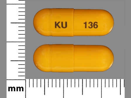 KU 136: (43353-829) Omeprazole 40 mg Delayed Release Oral Capsule by Aphena Pharma Solutions - Tennessee, LLC