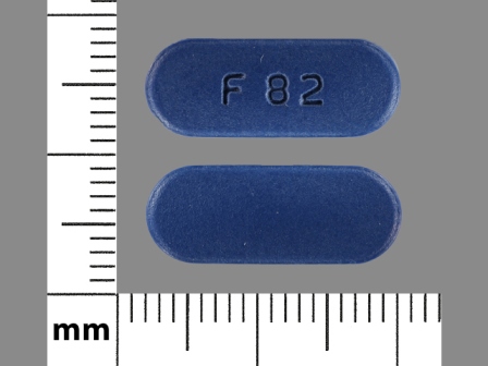 F 82: (43353-883) Valacyclovir 500 mg Oral Tablet, Film Coated by Aphena Pharma Solutions - Tennessee, LLC