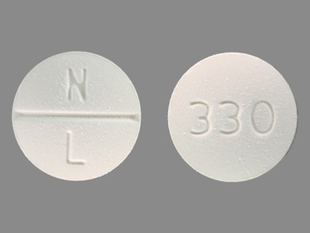 NL 330: (43386-330) Tmp 100 mg Oral Tablet by Gavis Pharmaceuticals, LLC