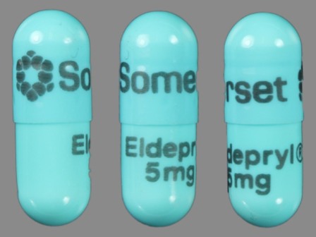 Somerset logo Eldepryl 5 mg: (49502-420) Eldepryl 5 mg Oral Capsule by Mylan Specialty