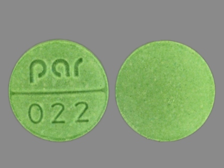 Par 022: (49884-022) Isosorbide Dinitrate 20 mg Oral Tablet by Avpak