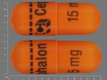 15 mg C Cephalon: (50090-1101) Amrix 15 mg Oral Capsule, Extended Release by A-s Medication Solutions