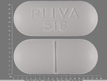 PLIVA 518: (50111-518) Theophylline 450 mg Extended Release Tablet by Pliva Inc.