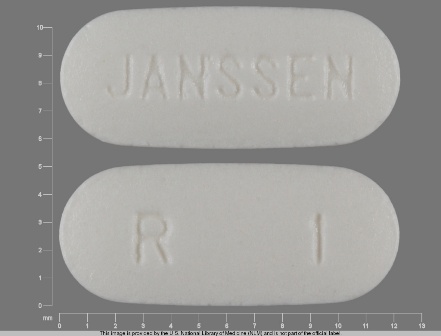 R1 JANSSEN: (50458-300) Risperdal 1 mg Oral Tablet by Cardinal Health