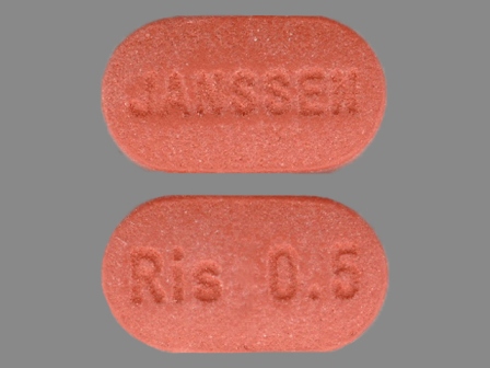 Ris 0 5 JANSSEN: (50458-302) Risperdal 0.5 mg Oral Tablet by Physicians Total Care, Inc.