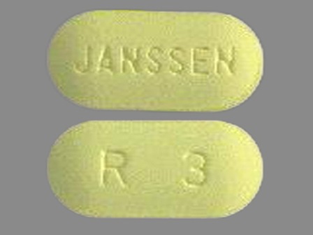 R3 JANSSEN: (50458-330) Risperdal 3 mg Oral Tablet by Janssen Pharmaceuticals, Inc.