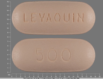 LEVAQUIN 500: (50458-925) Levaquin 500 mg Oral Tablet by Physicians Total Care, Inc.