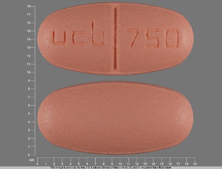 ucb 750: (50474-596) Keppra 750 mg Oral Tablet by Physicians Total Care, Inc.