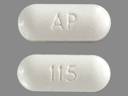AP 115: (50532-115) Hyoscyamine Sulfate 0.375 mg Biphasic (0.125 mg / 0.25 mg) 12 Hr Extended Release Tablet by Franklin Pharmaceutical LLC